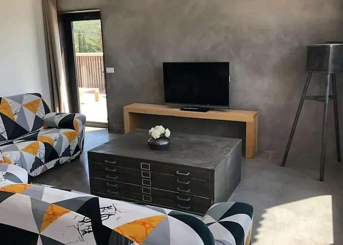 Mas Piralet Ardeche En Pierre Piscine 6*12 Pool House Equipe *